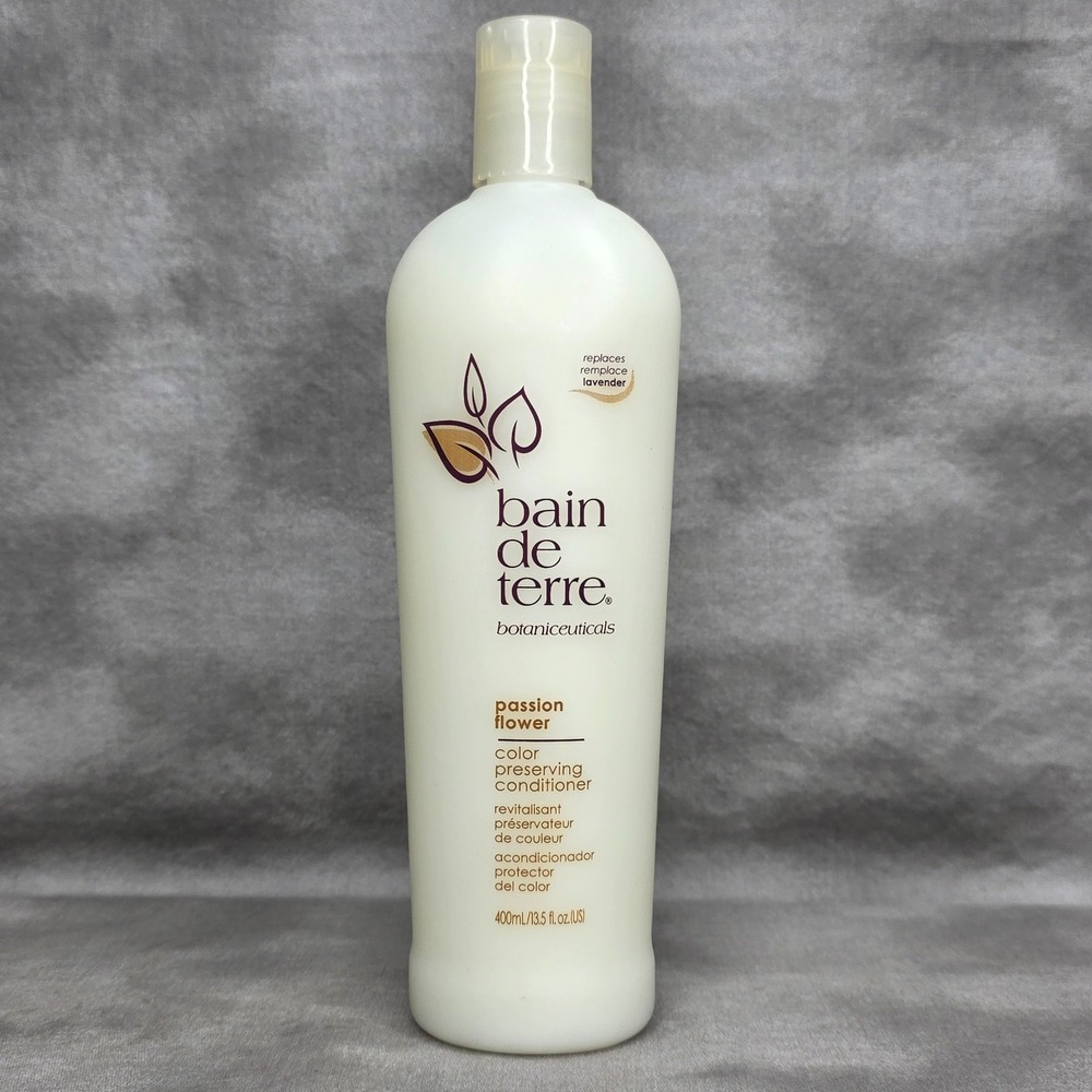 Bain De Terre Color Preserving Conditioner 13.5 oz Passion Flower
